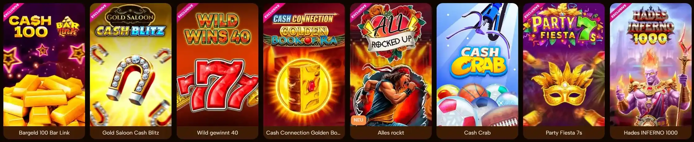Sofortspiele und Crash Games